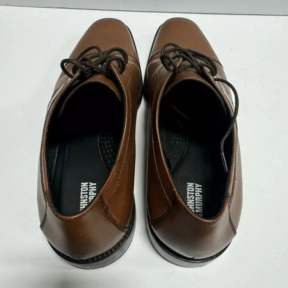 Johnston Murphy Mens Melton Cap Toe Oxford Size 11 M